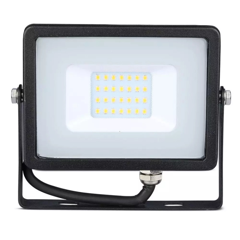 20W LED Прожектор SAMSUNG ЧИП SMD Черно Тяло 6400К - 441