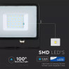 30W SMD ПРОЖЕКТОР  SAMSUNG ЧИП 6400K ЧЕРНО ТЯЛО 5 ГОДИНИ ГАРАНЦИЯ - 402