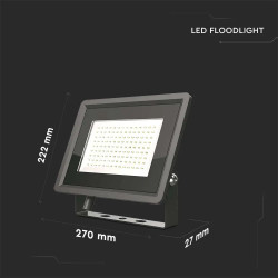 100W SMD ПРОЖЕКТОР F-CLASS 4000K ЧЕРЕН-SKU:6722