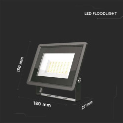 50W SMD ПРОЖЕКТОР F-CLASS 6500K ЧЕРЕН-SKU:6751