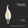 LED КЕНДЪЛ 4W E14 FILAMENT СПИРАЛА 4000К-SKU:214429