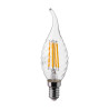 LED КЕНДЪЛ 4W E14 FILAMENT СПИРАЛА ПЛАМ. 4000К-SKU:214431