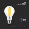 12W A70 LED КРУШКА FILAMENT 3000K E27-SKU:217458