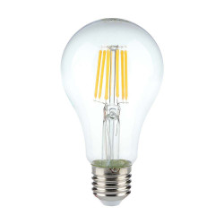 LED КРУШКА 10W E27 A60 FILAMENT 3000K-SKU:214410