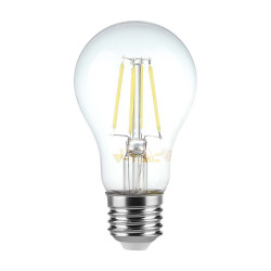 LED КРУШКА 6W E27 A60 FILAMENT 3000K-SKU:214272