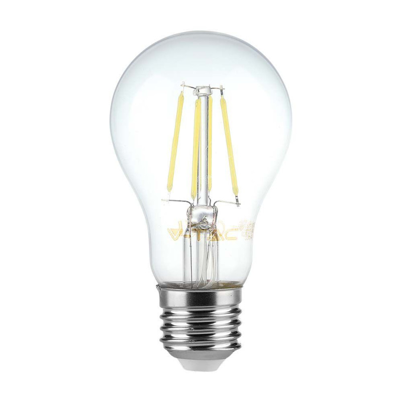 LED КРУШКА 6W E27 A60 FILAMENT 4000K-SKU:214303