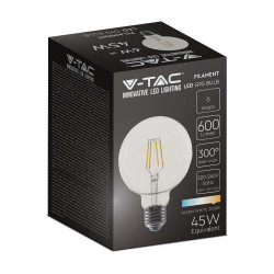 LED КРУШКА 6W E27 G95 FILAMENT 3000K-SKU:214305