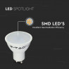 LED КРУШКА 2.9W GU10 ПЛАСТИК 6500К-SKU:2989