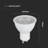 LED КРУШКА 6W SAMSUNG Ч.GU10 3000K 110°DIM-SKU:21198