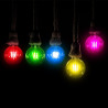 LED КРУШКА 2W E27 G45 FILAMENT ЗЕЛЕН-SKU:217411