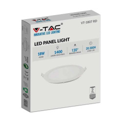 18W LED ПАНЕЛ КРЪГ 6400К-SKU:214862