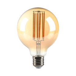 ЛЕД КРУШКА 7W G95 E27 VINTAGE FILAMENT 2200K-SKU:217147