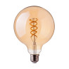 ЛЕД КРУШКА 5W E27 G95 FILAMENT AMBER 1800K-SKU:217217