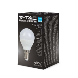 LED КРУШКА SAMSUNG Ч. 4.5W E14 P45 3000K-SKU:21168