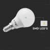 LED КРУШКА SAMSUNG Ч. 4.5W E14 P45 3000K-SKU:21168