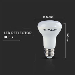 LED КРУШКА SAMSUNG Ч.8.5W R63 E27 4000K-SKU:21142