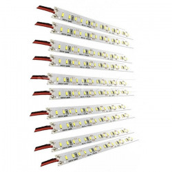 LED Твърда Лента 18W 12V SMD4014 Бяла Светлина 10Бр/Опаковка - 2540