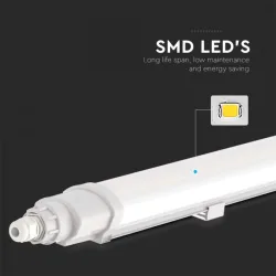 36W LED ЛИНЕЙНО ТЯЛО L-SERIES 120CM 4000K IP65