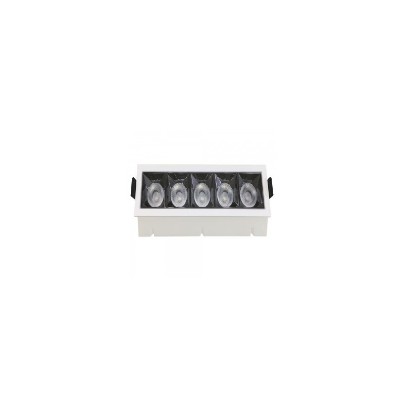 20W ЛУНА РЕФЛ.UGR 19 SAMSUNG ЧИП 5700K 38° ПР.